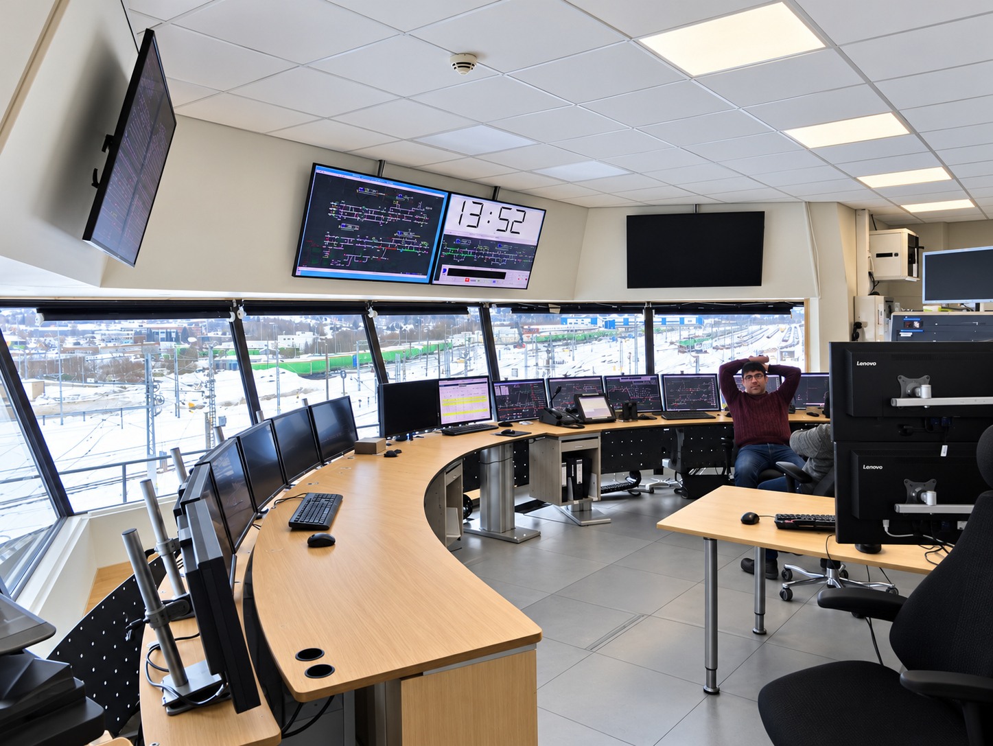 ErgoDesk Operator 300 med tilt Bane NOR